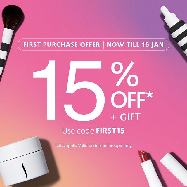 15% Off First Online Purchase