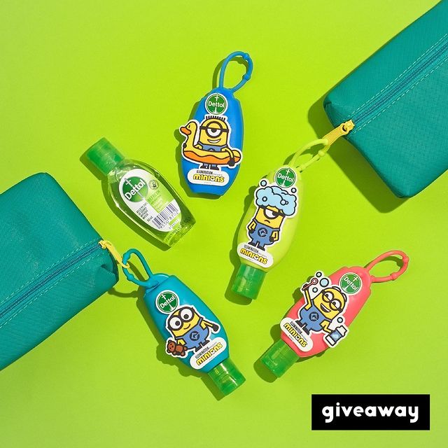 Minions Dettol Sanitiser Giveaway