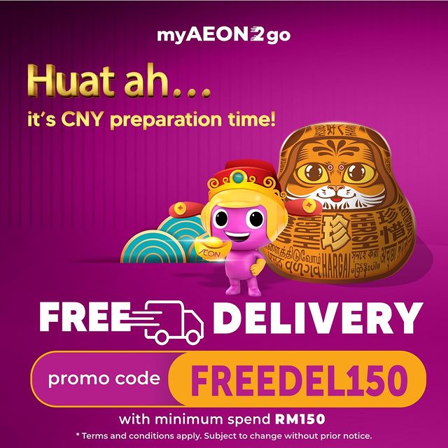 Free Shipping with myAEON2go