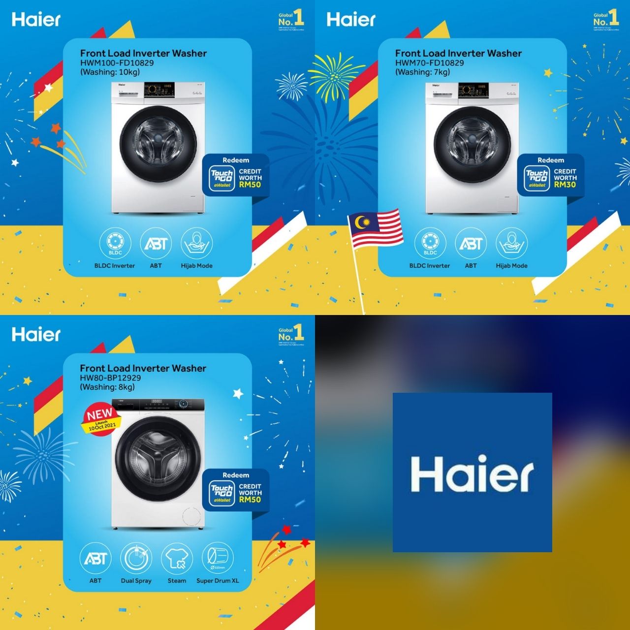 Haier Washing Machine Malaysia Day Deals