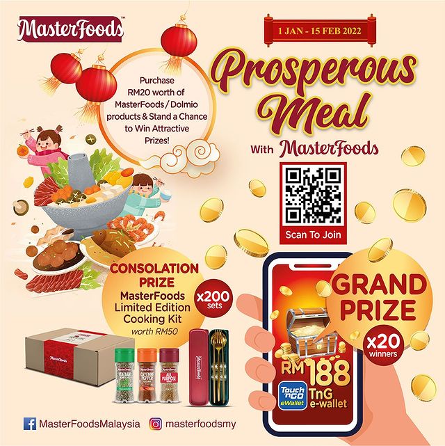 Prosperous Meals with MasterFoods Contest