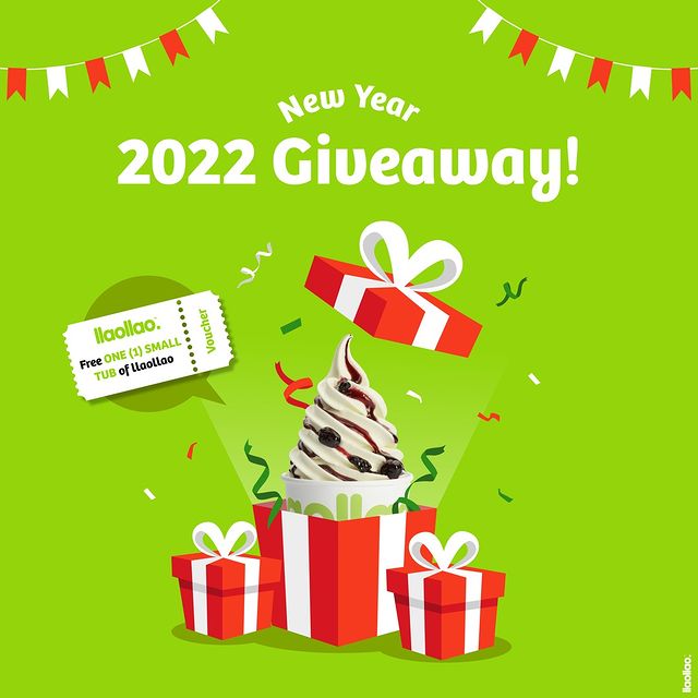 llaollao New Year 2022 Giveaway