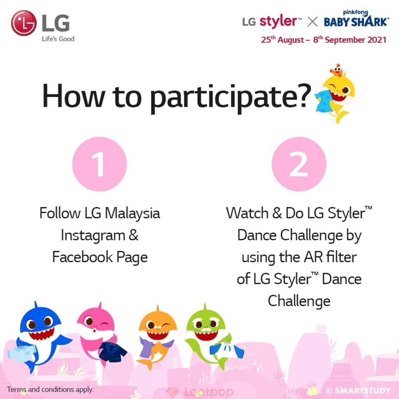 LG Styler™ X Pinkfong Baby Shark Dance Challenge