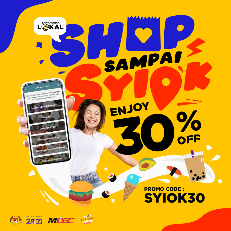 Shop Sampai Syiok with Maybank Sama-Sama Lokal