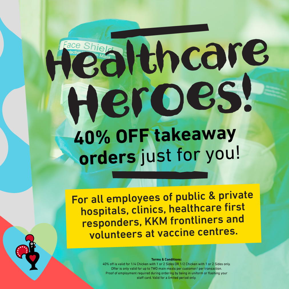 40% Off Nando's Takeaway Orders for Healthcare Heroes