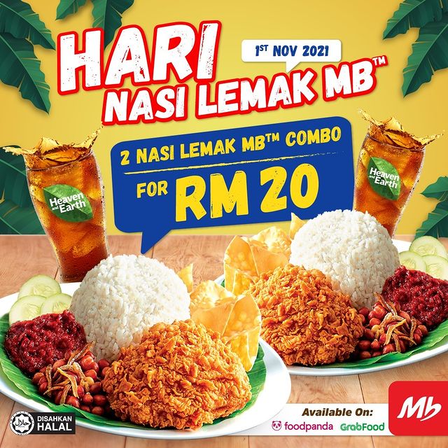 Hari Nasi Lemak Marrybrown November