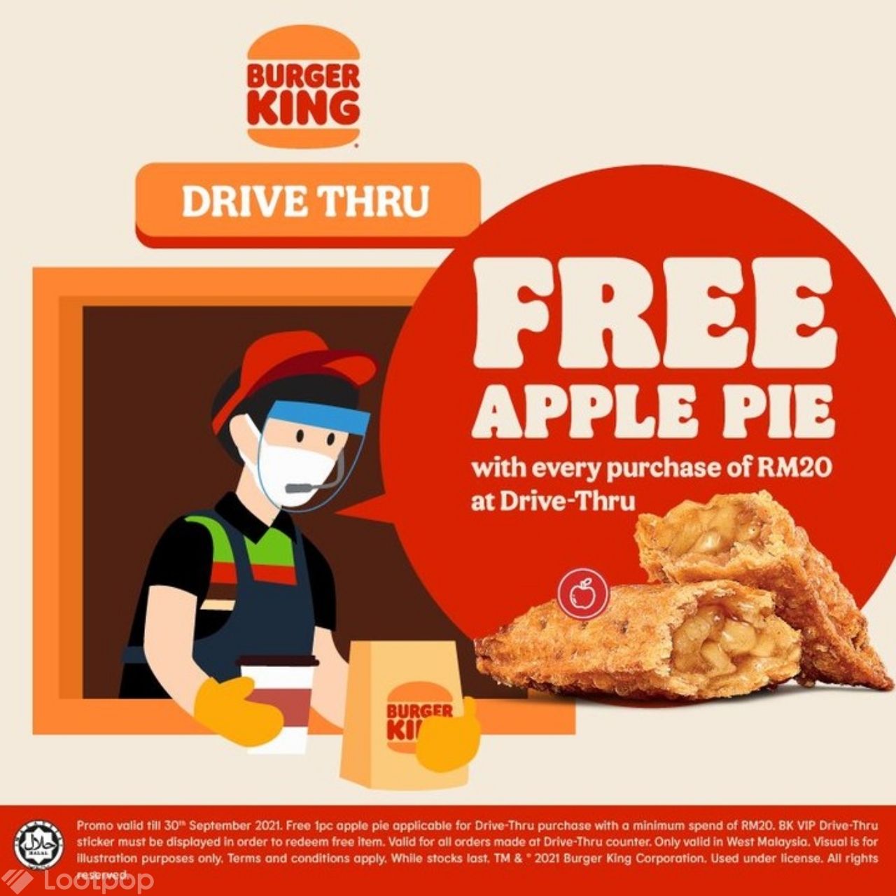 Free Apple Pie at Burger King