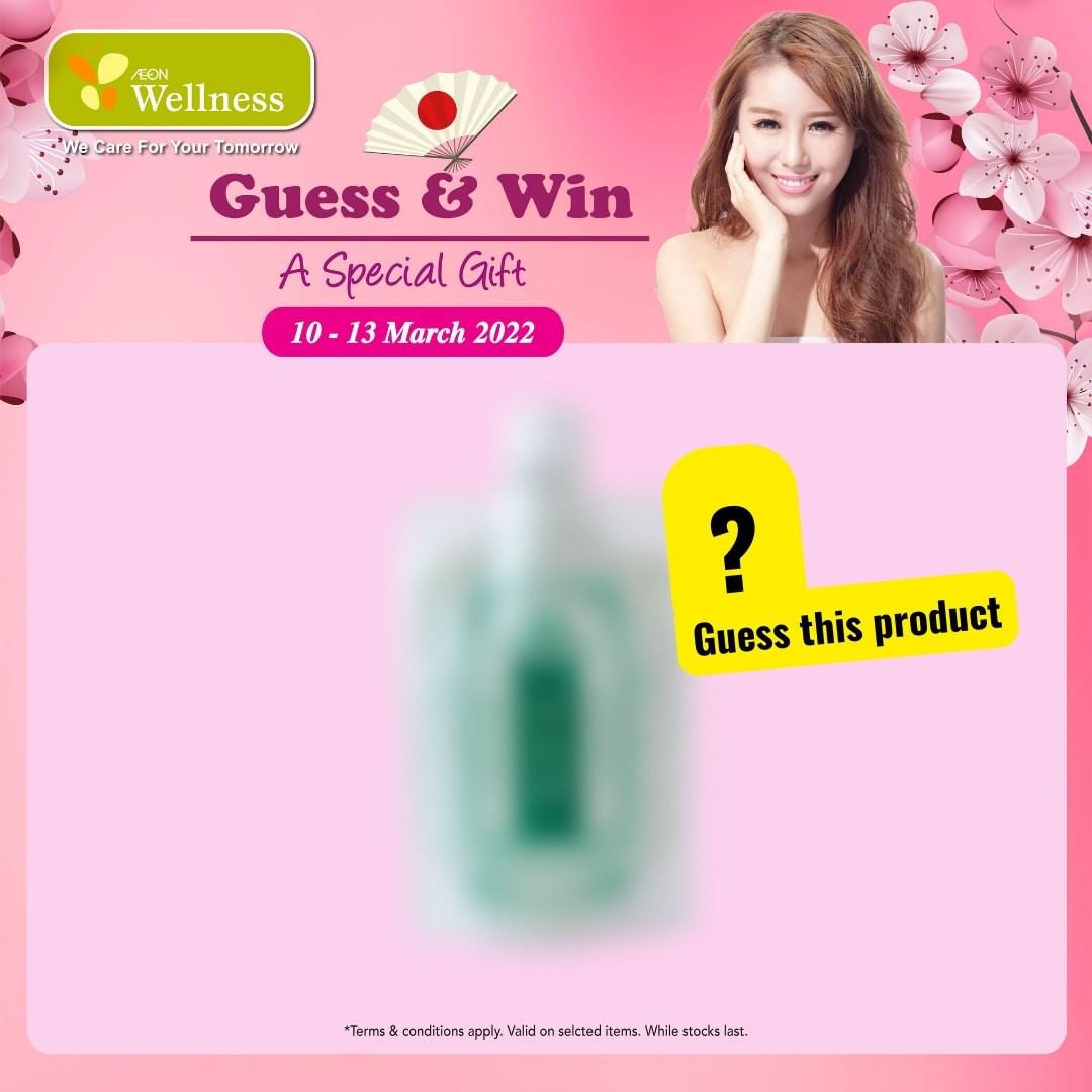 Guess & Win from AEON Wellness
