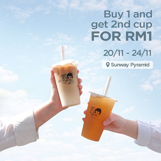 Get 2nd Cup with RM1