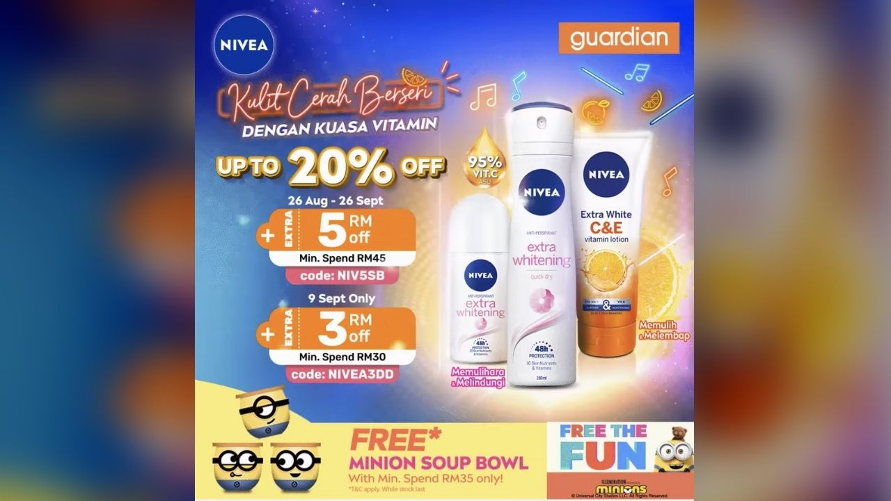 Free Minion Soup Bowl from NIVEA Sales at Guardian