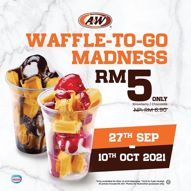 RM5 A&W Waffle-To-Go Madness