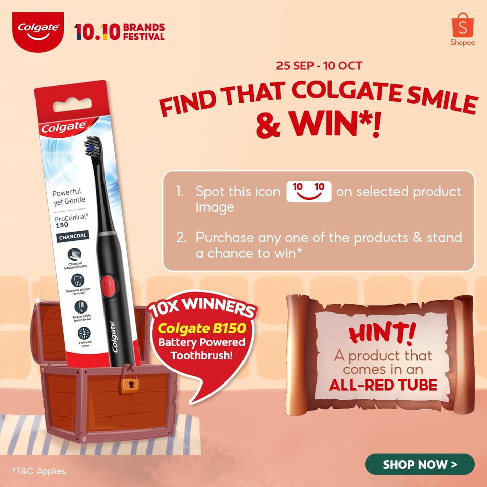 Find that Colgate Smile & Win Contest