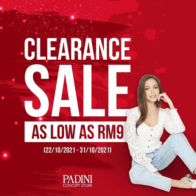 Padini Concept Store Clearance Sale