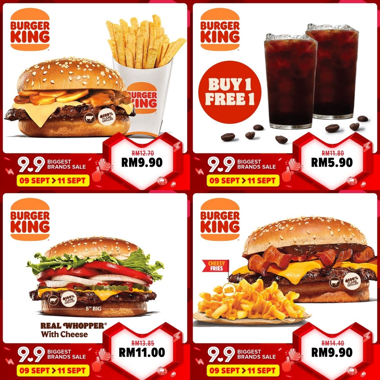 Burger King 9.9 Sale