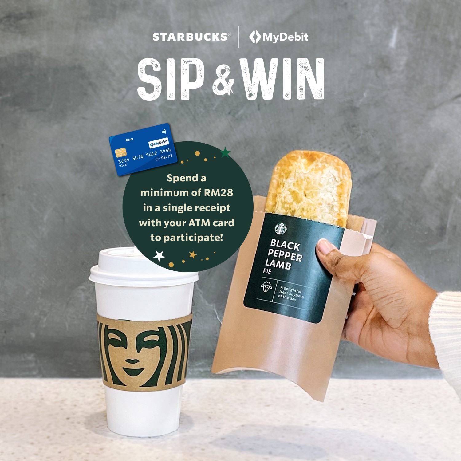 Starbucks Malaysia & MyDebit Sip & Win Contest