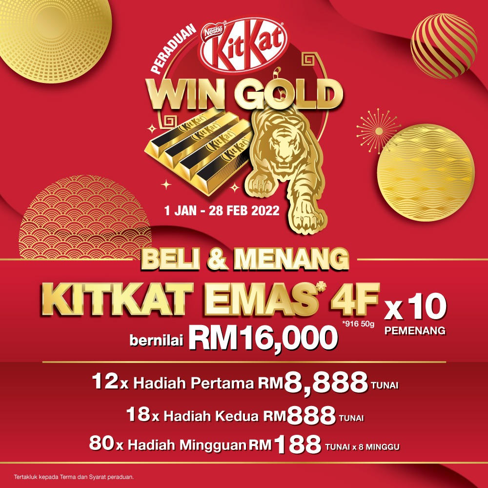 KitKat Win Gold Contest