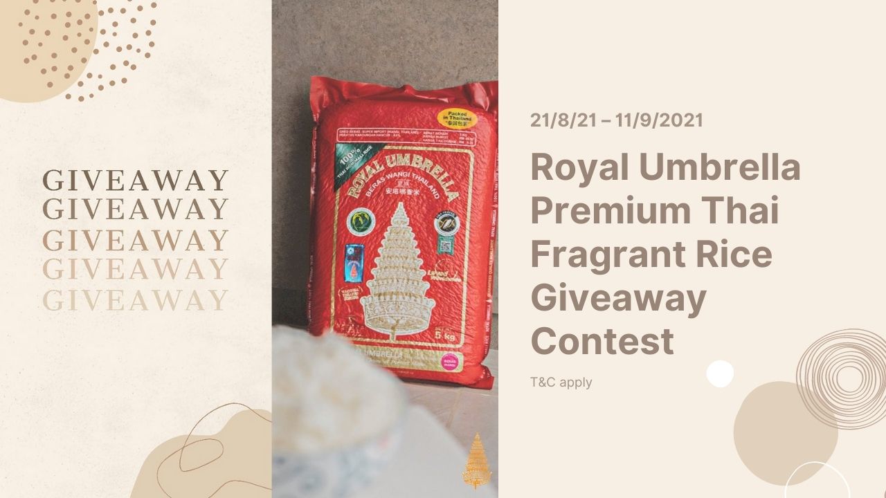 Royal Umbrella Premium Thai Fragrant Rice Giveaway Contest