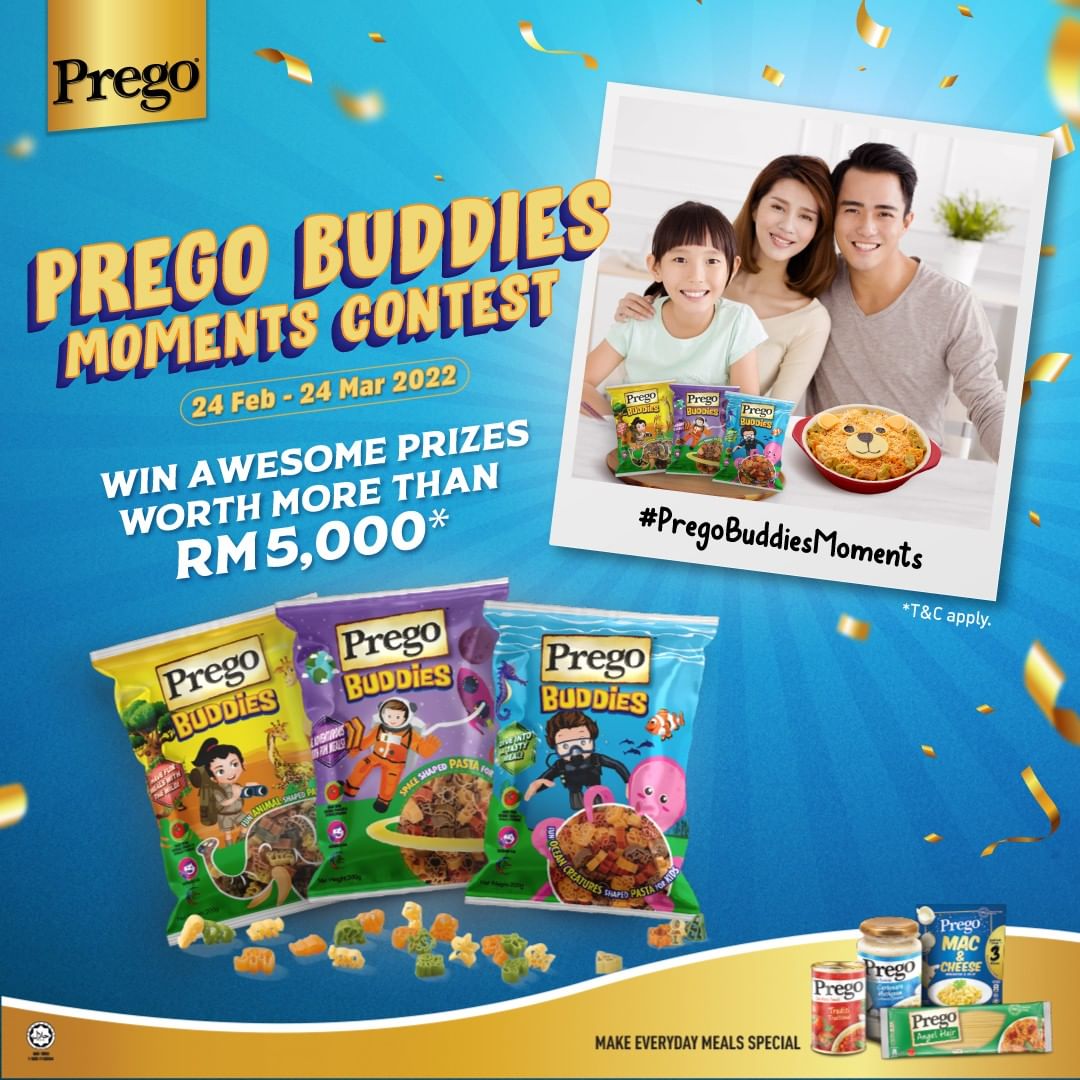 Prego Buddies Moments Contest
