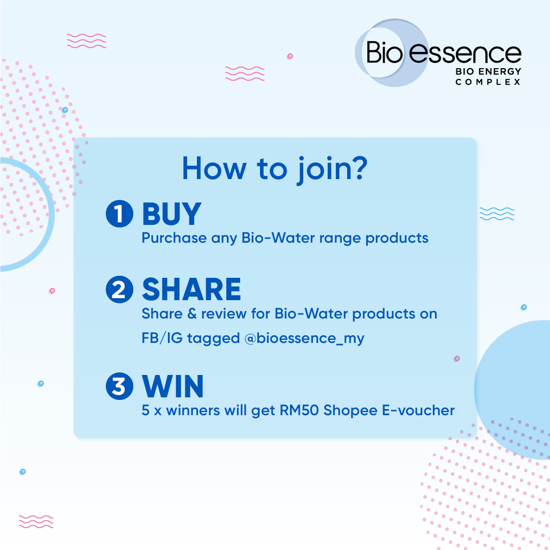 Bio-essence Review, Share & Win Campaign