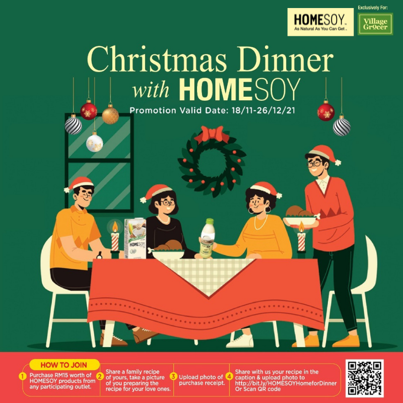 Christmas Dinner with HOMESOY