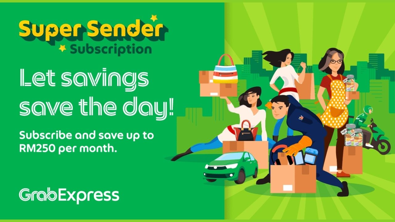 GrabExpress Super Sender Subscription