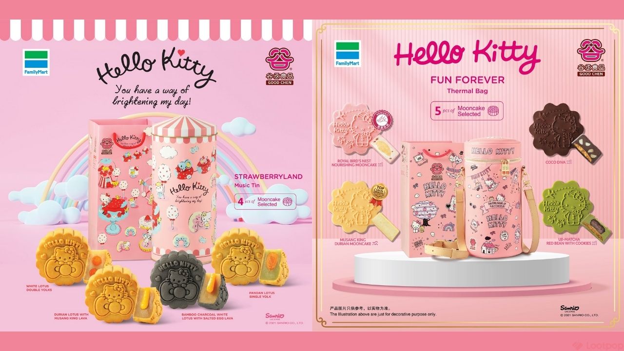 Hello Kitty Themed Mooncake at FamilyMart