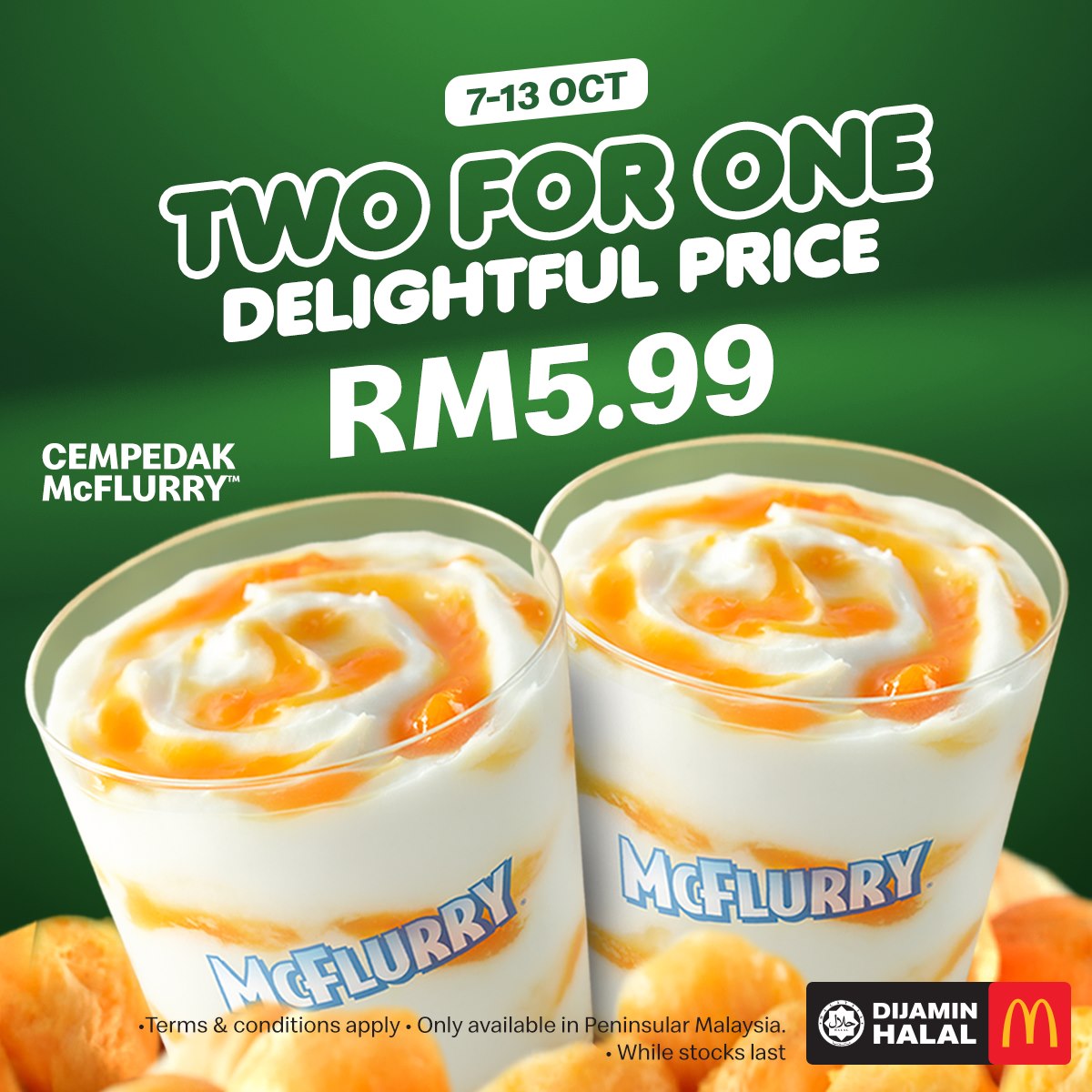Two for the Price of One Cempedak McFlurry