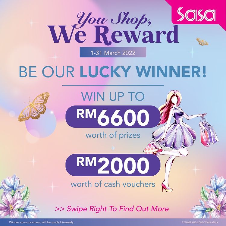 SaSa Beauty Madness Sale - Spend & Win Contest