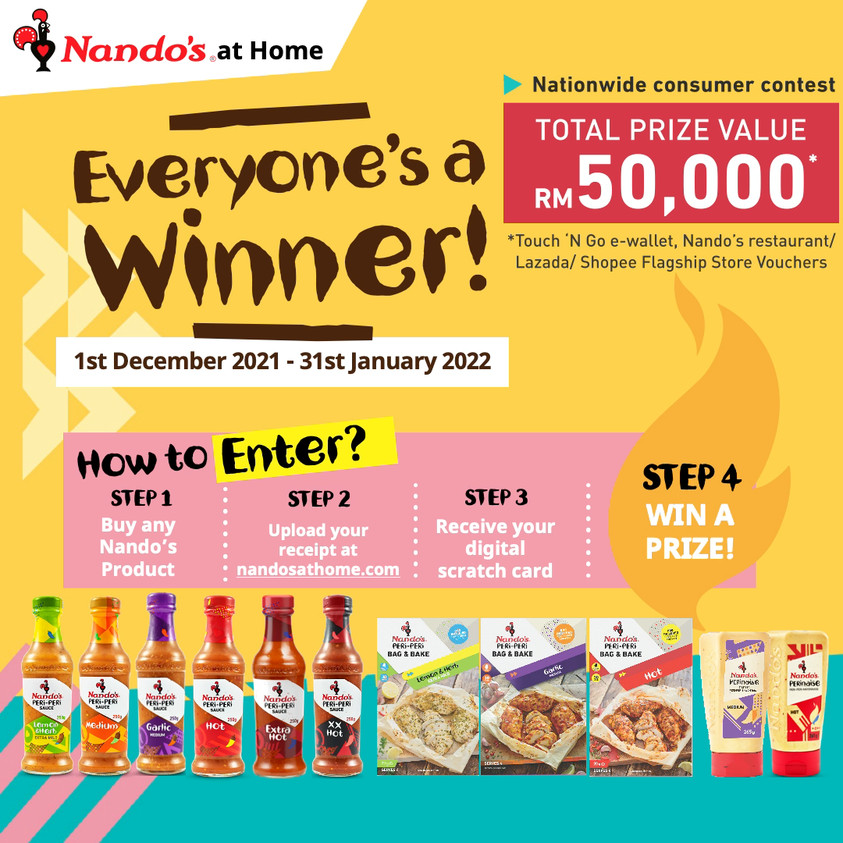 Nando's Everyone's a Winner Contest
