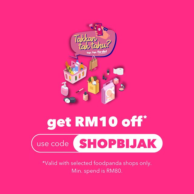 RM10 Off foodpanda Shop Deals