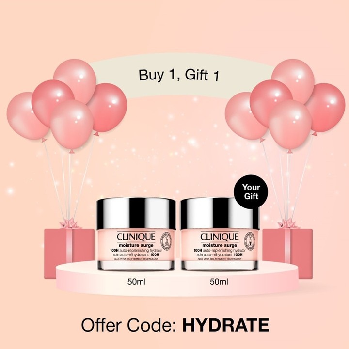 Buy 1 Free 1 Clinique Moisture Surge 100H