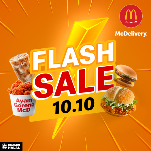 Save big at the McD 10.10 Flash Sale
