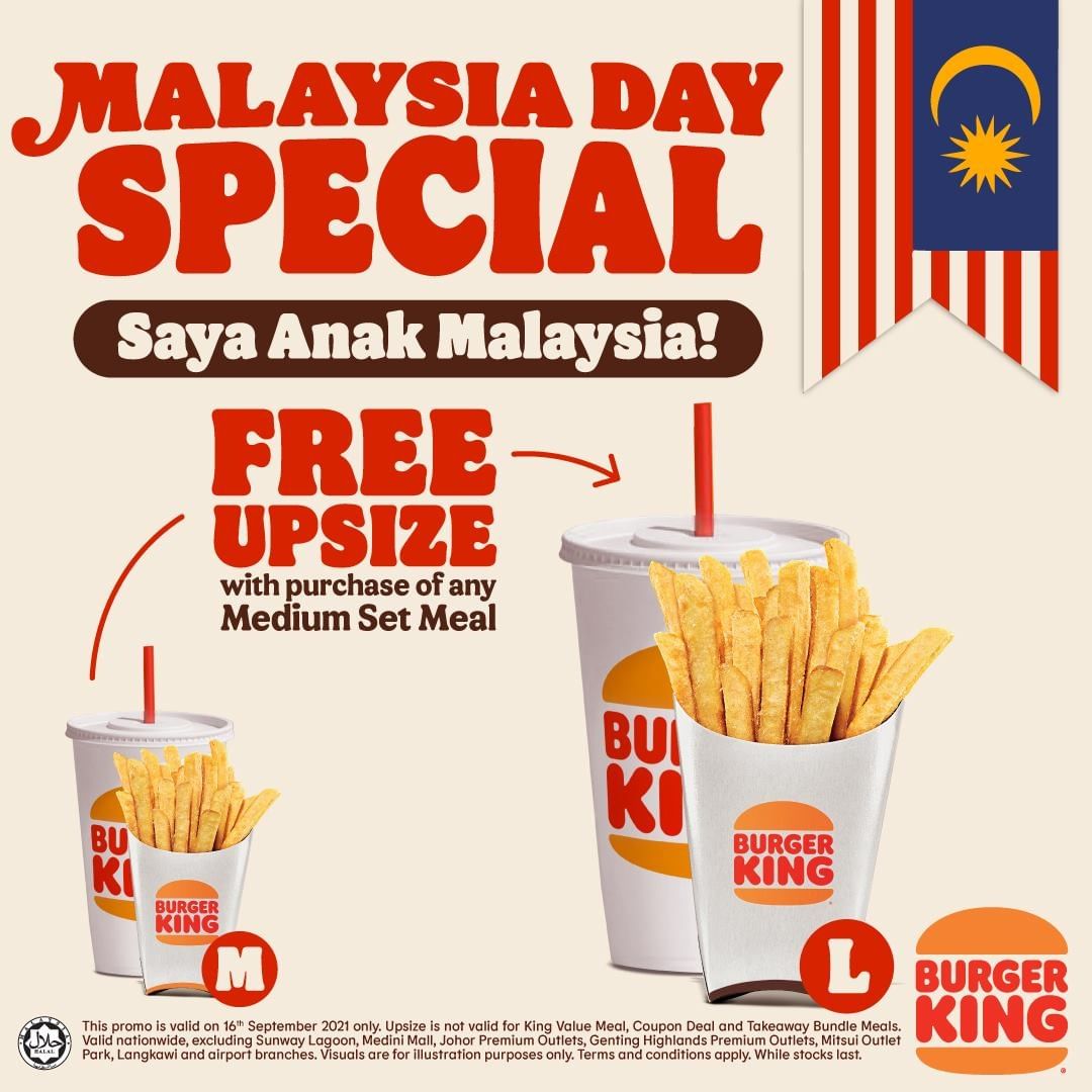 Burger King Malaysia Day Special