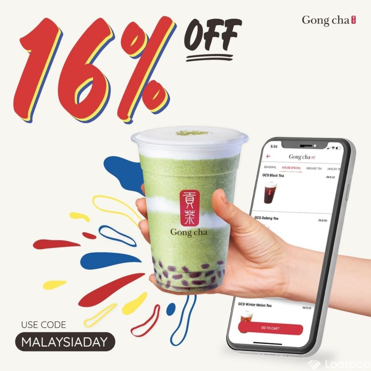 Celebrate Malaysia Day with Gong Cha