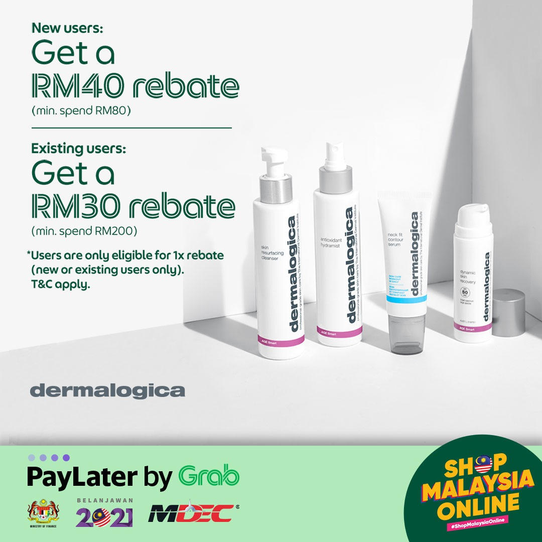 Dermalogica x Grab Shop Malaysia Online