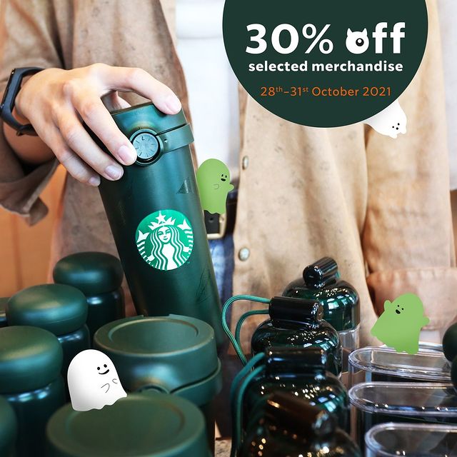 30% Off Selected Starbucks Merchandise