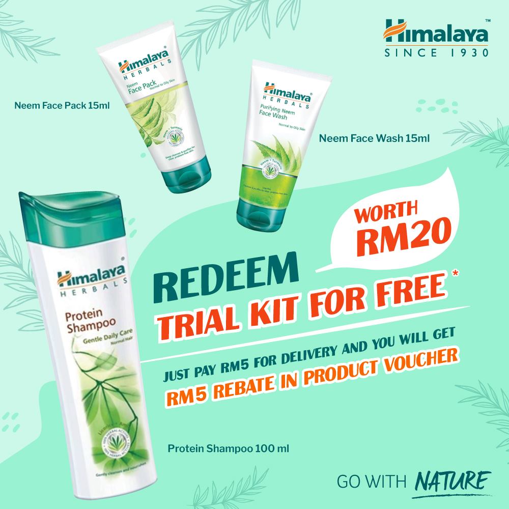 Himalaya #GoWithNature Redemption Campaign