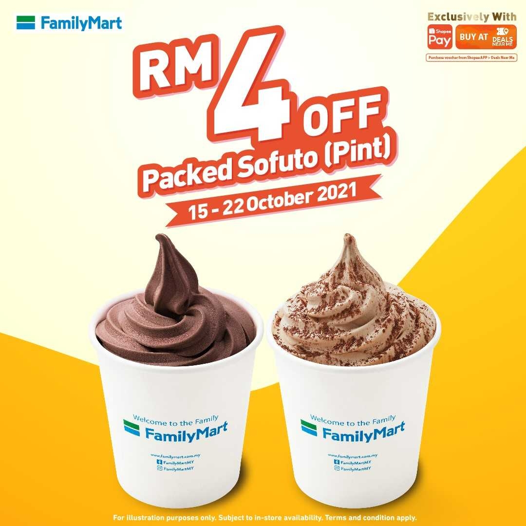 RM4 Off Packed Sofuto at FamilyMart