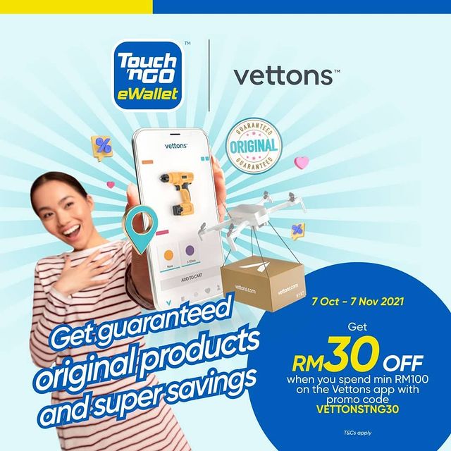 Vetton’s Online Campaign: RM30 Off