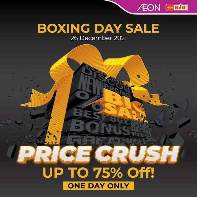 AEON Boxing Day Sales