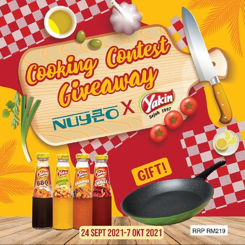 Nuyeo x Yakin Sedap Cooking Contest Giveaway