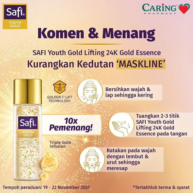 SAFI x CARiNG Pharmacy Comment & Win Giveaway