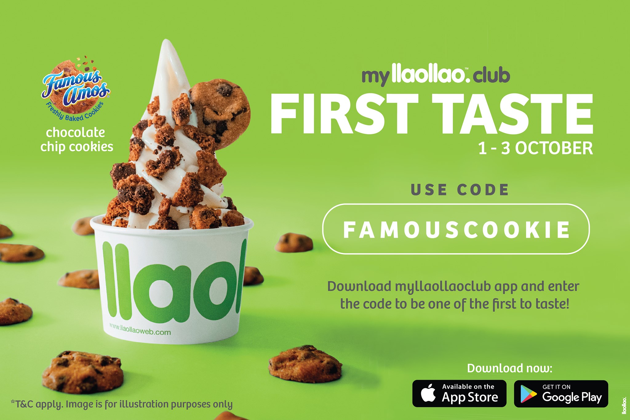 myllaollao Club Exclusive First Taste with Famous Amos