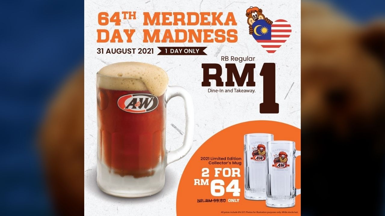 64th Merdeka Day Madness at A&W